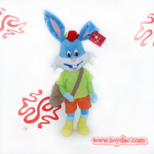Plüsch Cartoon Kleid Kaninchen mit Tasche